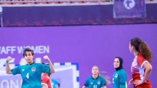 منتخبنا النسوي للصالات يبلغ نصف نهائي غرب اسيا